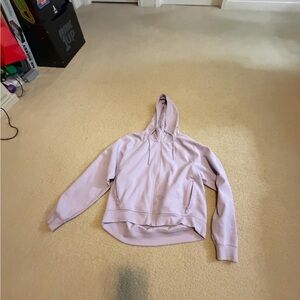 Lavender Hooded Sweatshirt